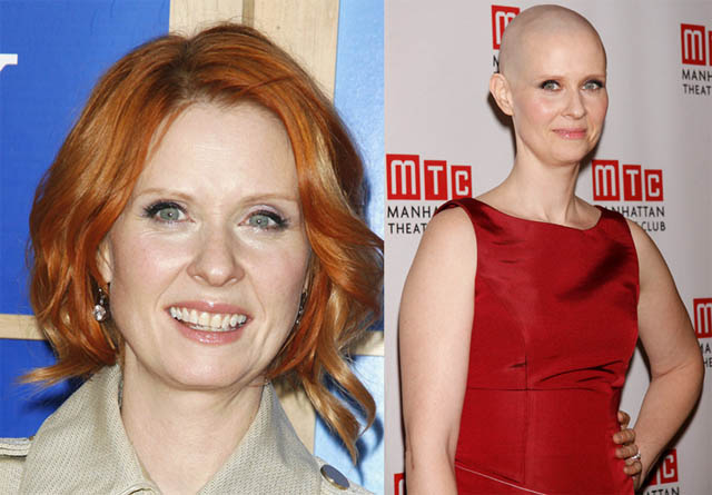 Women Celebrities With Shaved Heads 
